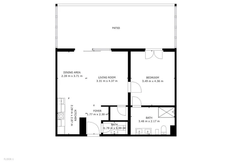 1Br Apartment With Garage In Kirchberg Λουξεμβούργο 0*,  Λουξεμβούργο